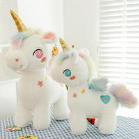 Muñeco De Peluche Unicornio Estelar Para Niños Grande Muñeco De Arco Iris Unicornio Suave Relleno De Algodón PP Adecuado Para Todas Las Edades - details 4