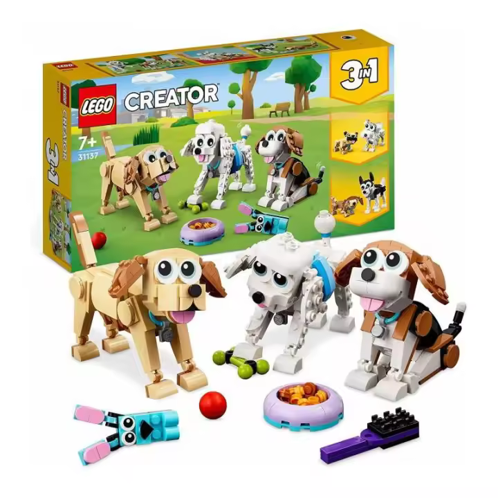 LEGO CREATOR 31137 3 EN 1 PERROS ADORABLES - 1