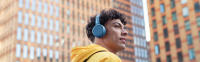PHILIPS H4205BK/00 Auriculares inalámbricos Bluetooth, On Ear Bass Boost, 29 Horas de autonomía, Función de Carga rápida, Aislamiento acústico, Diseño Plegable, 2020 - details 6