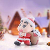 Caja Sorpresa De Navidad Crayon Shin Chan Con Muñecos Blindados Decoración De Escritorio Juguete Para Adultos Decoración De Navidad - details 5