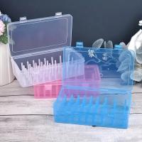 Caja De Almacenamiento Para Hilo De Costura De 42 Ejes Organizador De Bobinas Y Agujas Para Accesorios De Costura DIY Material Plástico - details 1