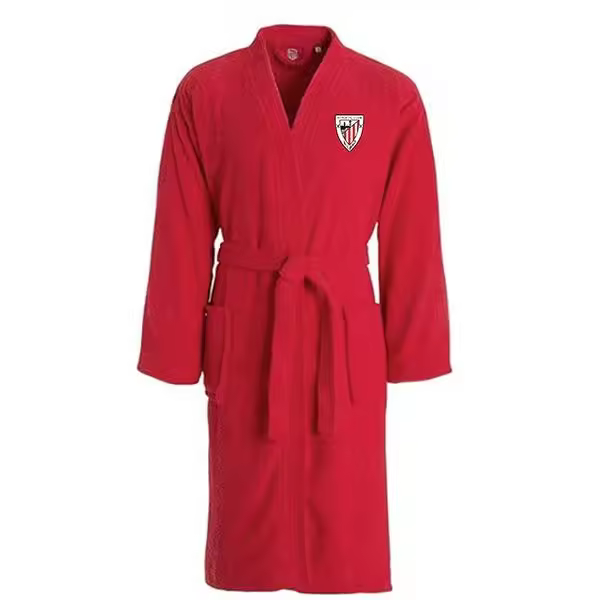 Bimba Pimba Athletic Club de Bilbao Albornoz adulto producto oficial Talla XL   Algodón 100% - 1