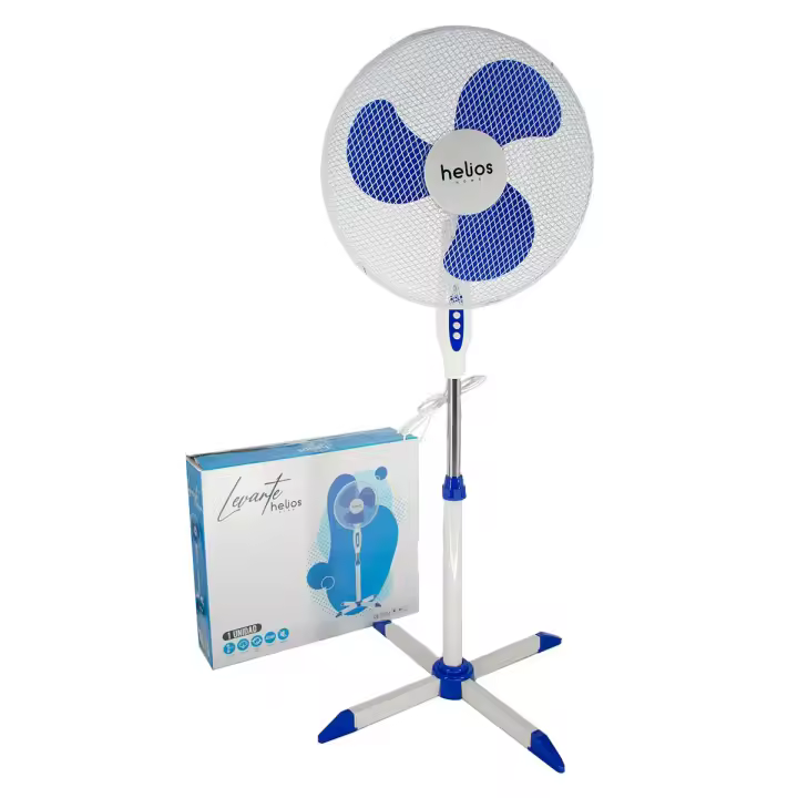 Ventilador de pie Levante FS-40-A2 Helios Home 16" 45W blanco 125 cm - 1