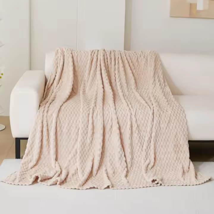 Manta de Franela para Sofá, Manta de Franela para Cama, Manta para Mascotas, Mantas Ligeras, Extra Cálido, Sobrecama, Caliente, Transpirable para Otoño e Invierno - 1
