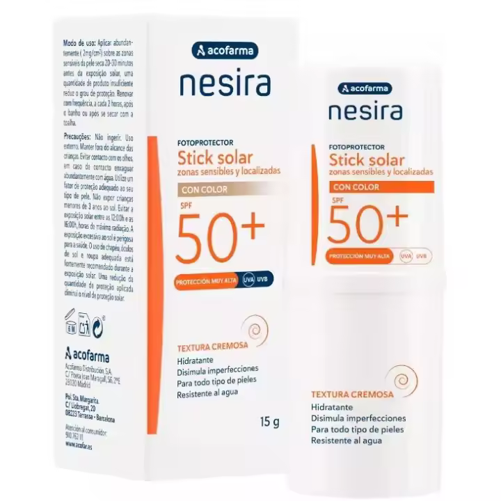 Acofarma Nesira Stick Zonas Sensibles SPF50+ - 1