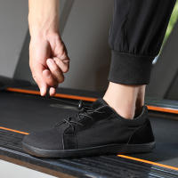 Zapatillas De Entrenamiento Cruzadas Para Hombres Y Mujeres Minimalistas Con Suela Dispersa Y Amplio Toque Material Superior De Tejido Sin Protección Metálica O Impermeable Cómodas Y De Talla Verdadera - details 18