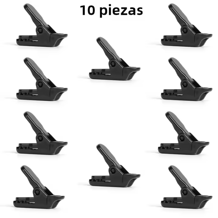 10Pcs Clips De Tarpalina Para Camping Y Awnings Clip De Plástico Para Remos De Viento Equipo De Ancoración Y Sujeción Para Tiendas De Campaña - 1