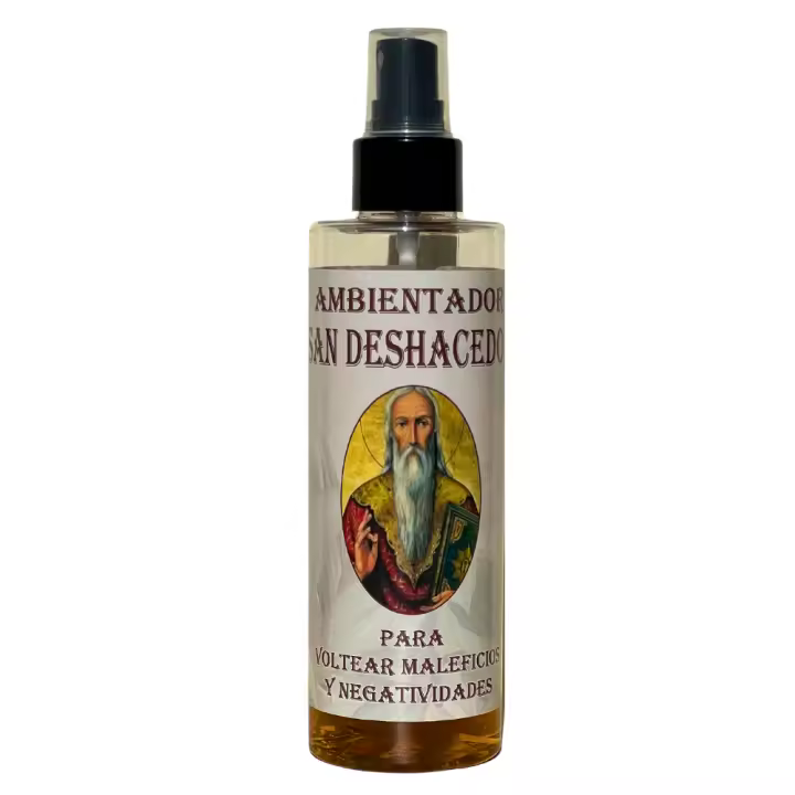 KARMA - Ambientador de San Deshacedor (200ml)  Ambienta y Purifica tu Hogar  Romper Maleficios, Mal de Ojo, Magia Negra... - 1