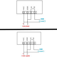 Termostato Digital Con Pantalla LED Control De Temperatura 20A DC 12V/24V AC110-220V Instrumento De Calor Y Enfriamiento Para El Hogar - details 3