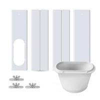 Kit De Ventilación Para Aire Acondicionado Universal Con Conector Ajustable Y Sellador De Ventana Tubo De Extensión De Ventilación De Aire Acondicionado VKTECH PVC Moderno - details 14