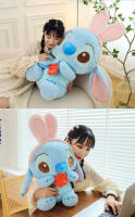 Muñeco De Peluche Disney Stitch 40cm Conejo De Dibujos Animados Para Niñas Muñeco De Angel Con Orejas De Rabbit Regalo De Decoración - details 2