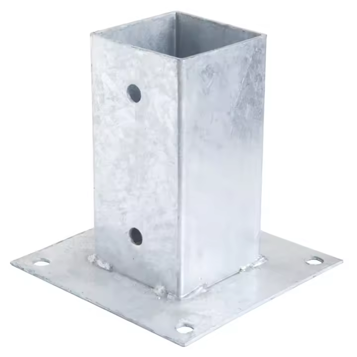SANCO STORE - SATURNIA Soporte Anclaje Galvanizado Pérgola 71x71mm - 1