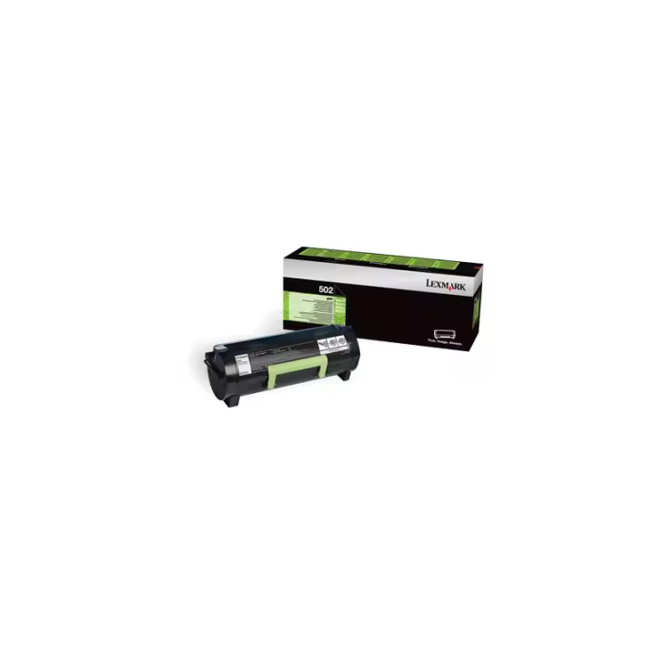 Lexmark - 502 cartucho de tóner 1 pieza(s) Original Negro 50F2000 - 1