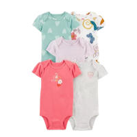 Ropa para niños, novedad de verano, mono triangular de manga corta para bebés, ropa para gatear, mono de bebé de cinco piezas - details 17