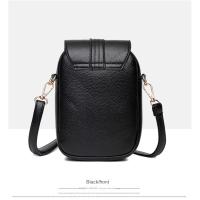 Bolso De Hombro Para Mujer Mini Multifuncional De Cuero Sintético Microfibra Estilo Fashion Cierre Hasp Múltiples Usos Para Teléfono Móvil Deporte - details 13