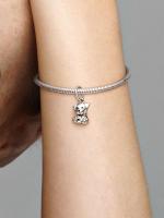 Pandora - Charm Colgante de Chorro de Labrador-Plata de Ley - details 3
