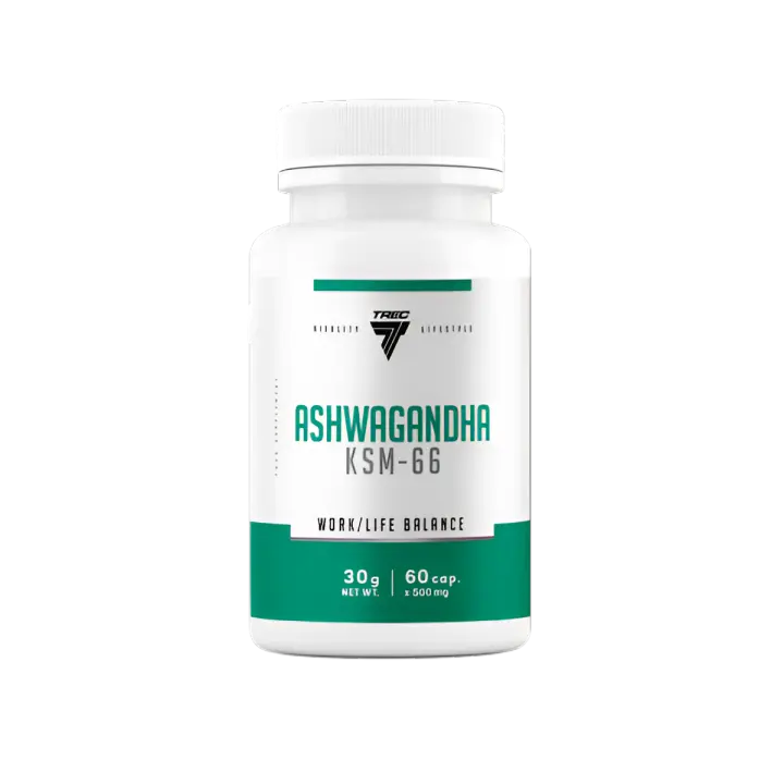Trec Nutrition - ASHWAGANDHA - KSM-66 - 60 CAP - Adaptógeno - 1