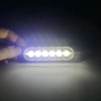 4pcs Luz De Indicador LED 12V 6 Lámparas Amarillas/Rojas/Blancas/Azules Para Carrocería De Camión Moto Luz Lateral De Marcador - details 7
