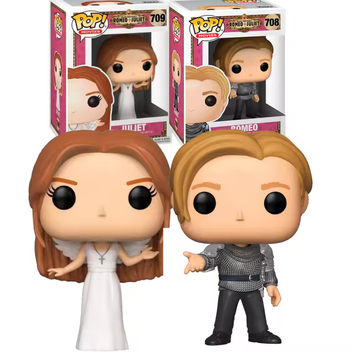 Funko Pack 2 Funkos PAck Romeo y Julieta  Funko Pop Romeo y Julieta Juliet 708 709 - 1
