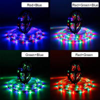 1PC Cinta LED RGB 5V Con Control Remoto De 24 Teclas Banda De Luz De Batería 2835 LED Para Decoración De Habitación Y Sala De Juegos - details 0