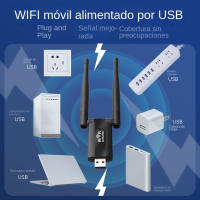 Amplificador de Señal Wifi 300Mbps with Puerto Ethernet | Repetidor Inalámbrico USB para Paredes Gruusas | Configuración Instantánea with App (Hasta 25 Dispositivos) | Certificación CE + IP54 Resistant | Ideal para Hogar, oficina y Caravanas | - details 1