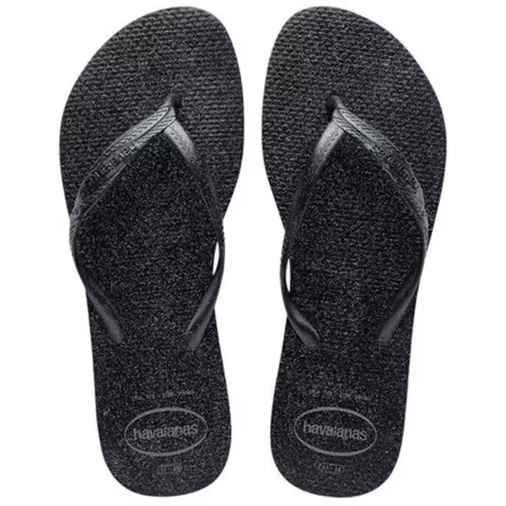 Chanclas Havaianas Fantasia Gloss Negro - 1