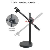 Trípode De Mesa Con Luz De Anillo Y Soporte Para Móvil Para Fotografía De Uñas Y Fotografía En General Soporte De Brazo Plegable - details 6