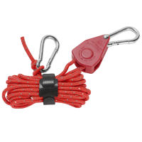 6Pcs Cuerda De Atado Para Acampar 4mm Afinador De Cuerda De Viento Hebilla De Pulley Ratchet Gancho De Cuerda De Tenda Accesorios De Tenda - details 15