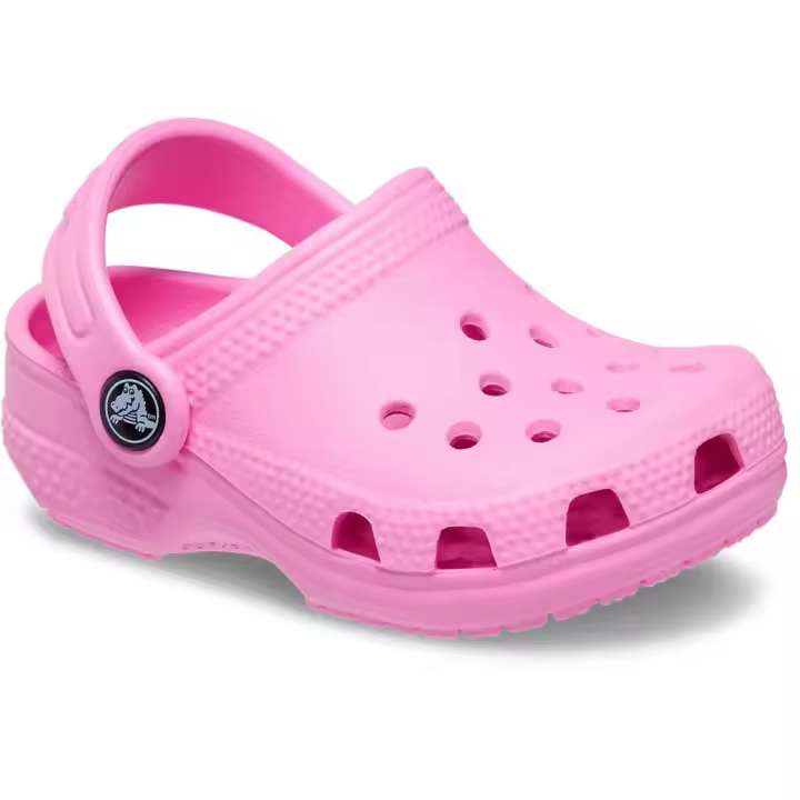 Crocs Zuecos Littles Rosa Niña - 1