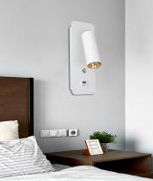 Lámpara De Pared LED Para Interiores 7W Con Carga USB Luz De Pared Moderna Nórdica Para Dormitorio Y Sala De Estar Interruptor Incluido - details 19