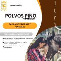 POLVOS PINO VITAMINADOS, ración de vitaminas y minerales para grandes animales de Laboratorios Pino. - details 0