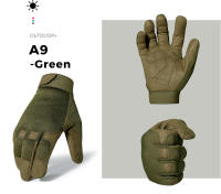 Guantes Tácticos De Camuflaje Para Hombres Con Dedos Completos Toque De Pantalla Adecuados Para Airsoft Ciclismo Paintball Pesca Y Caza - details 21