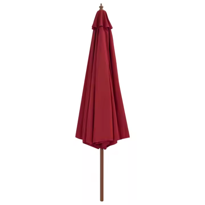 Sombrilla de Jardín with Palo de Madera 350 cm Burdeos - 1