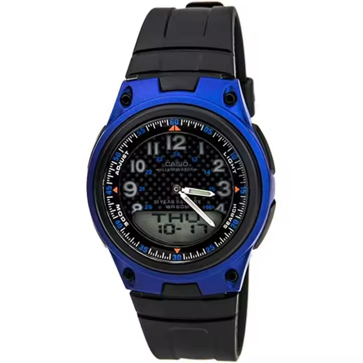 Casio Aw-80-2bvdf  Reloj Para Para Hombre Color Azul - 1