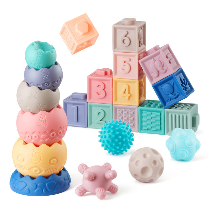 365 TIENDA Juguete Montessori 1 Año (22 Piezas) Brínquedos Bebe 1 Año - Juguetes Montessori Bebes 6-12 Meses