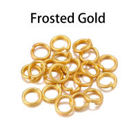 Anillos Abiertos De Oro Rosa 50-200pcs/lot 3-20mm Para Fabricación De Joyas DIY Accesorios De Conexión Anillos Split - details 5