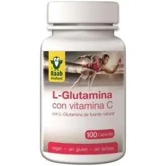 Raab Vitalfood L-Glutamina Con Vitamina C 100Caps - 1