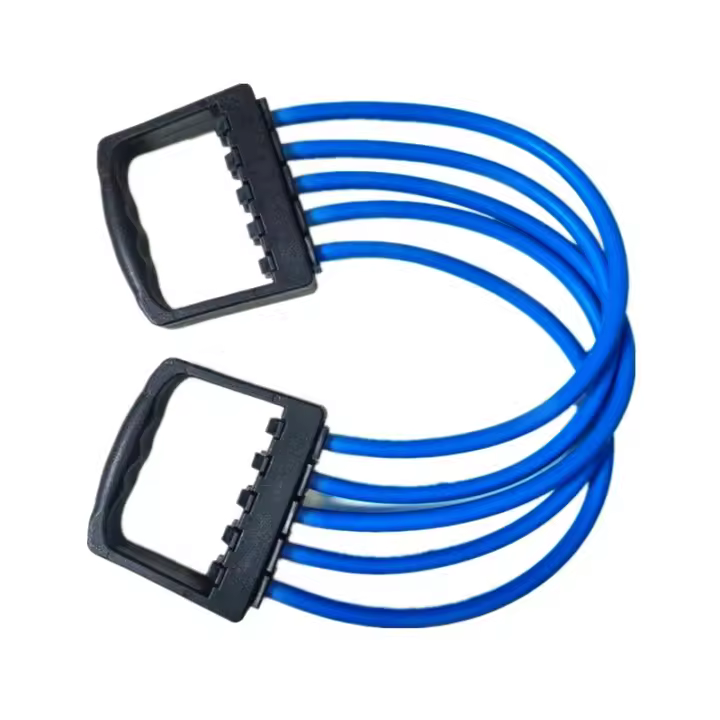 Juego De Ejercicio Corporal Completo Con Expansor De Pecho Y 5 Cuerdas De Resistencia Removibles Para Pilates Push-Ups Fortalecimiento Muscular Entrenamiento De Gimnasio - 1