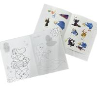 COLOR KIDS-  Pack Libros COLOREA Y PEGA, libro para colorear y pintar, libro para pintar niños, Princesas, Héroes, Coches, perros, cerdos, animales. - details 8