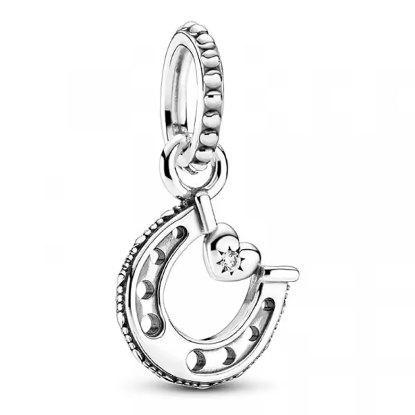 Pandora - Charm Colgante Herradura de la Buena Suerte 799157C01 - 1