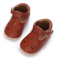 Zapatos Para Bebé Recién Nacidos Niñas Clásicos Corazón De Goma Antideslizante PU Vestido Primera Caminadora Zapatos De Cuna - details 17