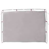 vidaXL Tienda de almacenamiento impermeable gris - details 5