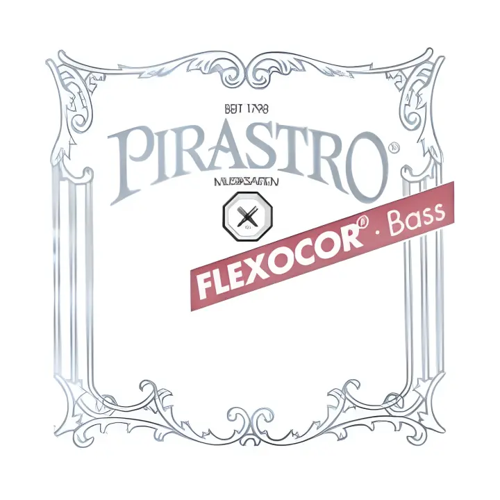 CUERDA CONTRABAJO-Pirastro (Flexocor Solista 341200) (Alma de Acero) 2ª Medium Bass 3/4 E (Mi) - 1