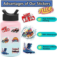 50pcs Etiquetas De Carreras F1 Formulación Uno Diversión Dibujos Animados Graffiti Pegatinas Para Laptop Teléfono Skateboard Motocicleta Casco Bicicleta - details 2