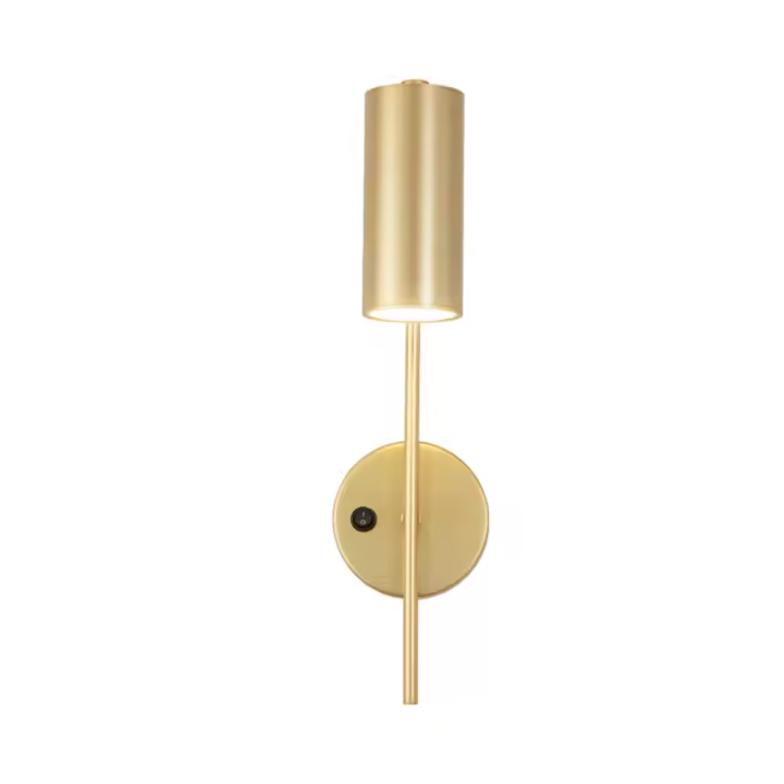 Lámpara De Pared Rotativa Para Dormitorio Material Hierro Y Plástico E27 Bombilla LED Luz De Lectura Con Interruptor Moderna - 1