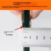 Sella De Ducha De Silicona Para Puerta De Baño Material De Goma Plástica Compatible Con Ventanas Y Cristales Accesorios De Fijación H6/h8/h10/h12mm - details 11