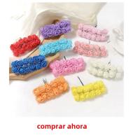 10PCS Rosas De Seda Artificiales Para Scrapbooking Flores Para DIY Coronelas Decoración De Hogar Bodas Aniversarios Y Más - details 8