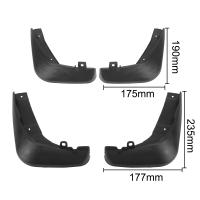 Defensas De Barro Para Coche Mazda 6 GJ GL Atenza 2013-19 Protección Frontal Y Trasera ABS Accesorios Automotrices - details 2