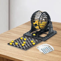Juego De Lotería Bingo Para Adultos Y Familia Juego Interactivo De Mesa Grande Divertido Para Fiestas Y Entretenimiento Juguete De Suerte Para Niños Mayores De 7 Años - details 1