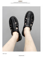 Zapatos De Hombre Hechos a Mano Casual Transpirables De Cuero Suede Antideslizantes Para Exterior Y Caminar En Venta Caliente - details 11